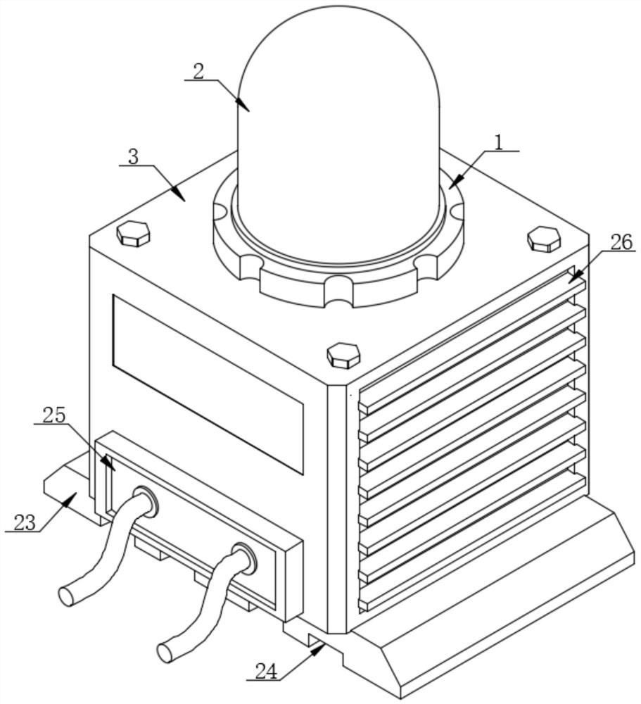 Direct insertion type heat dissipation LED light-emitting tube and installation method thereof