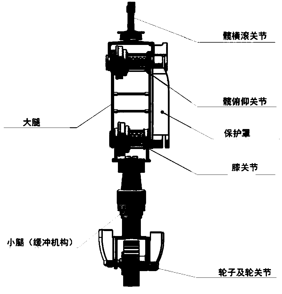 Wheel and leg recombination mobile robot capable of flying repeatedly