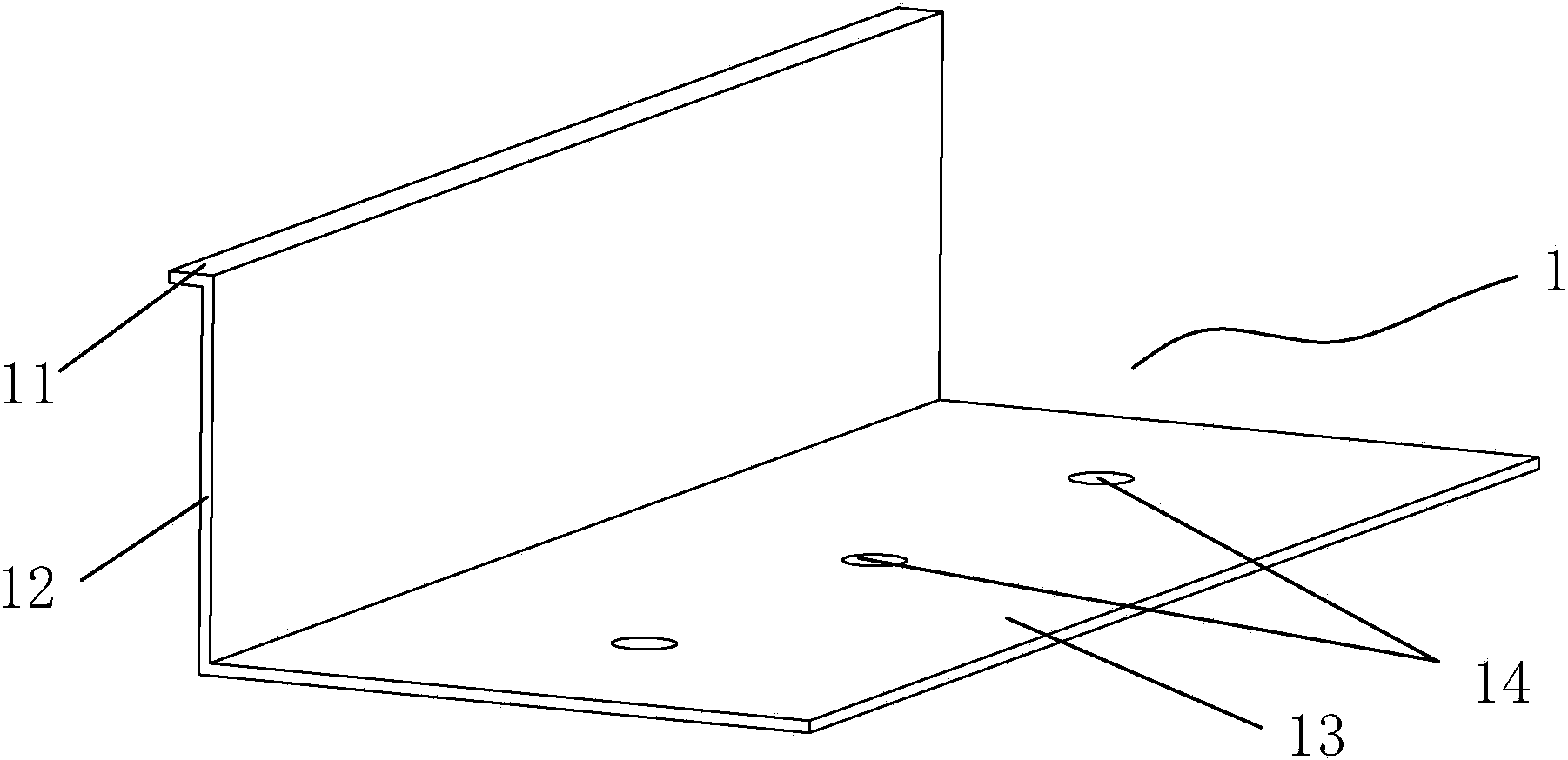 Construction ruler and construction method for recycling mortar and calibrating plaster layer construction datum