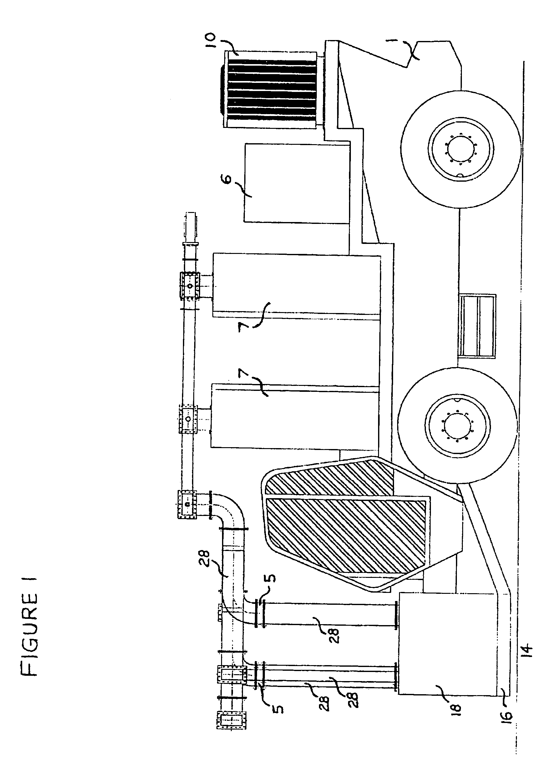 Continuous method and apparatus for microwave-based dryer