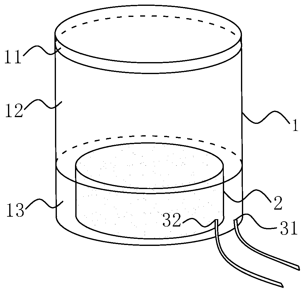 A non-weighing lysimeter that can measure seepage water volume and slope surface water volume separately