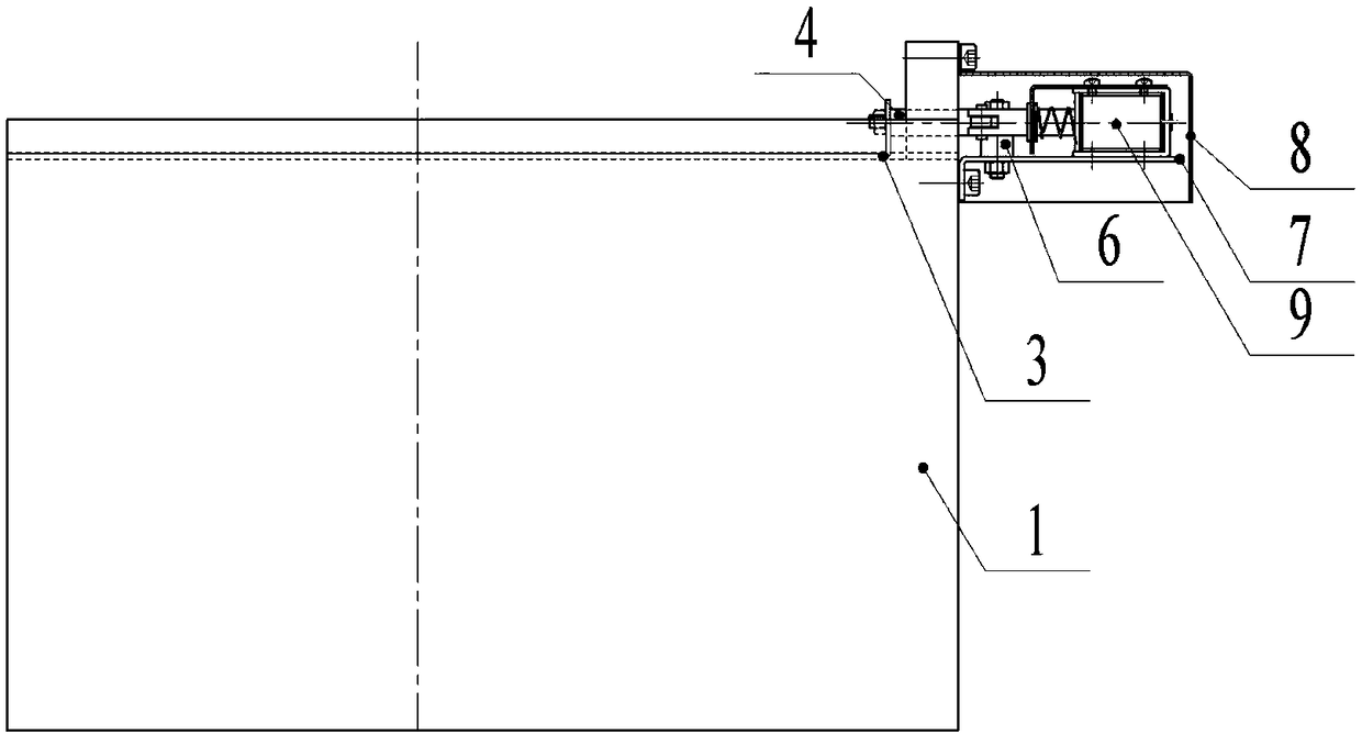 Spray collecting device