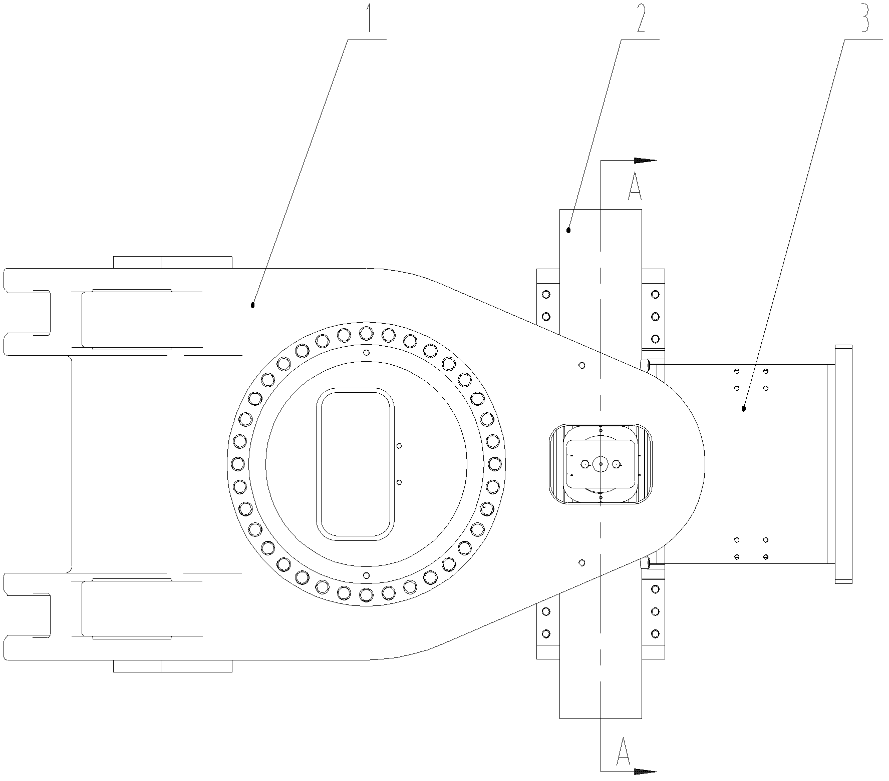 Rotating mechanism and excavating machine