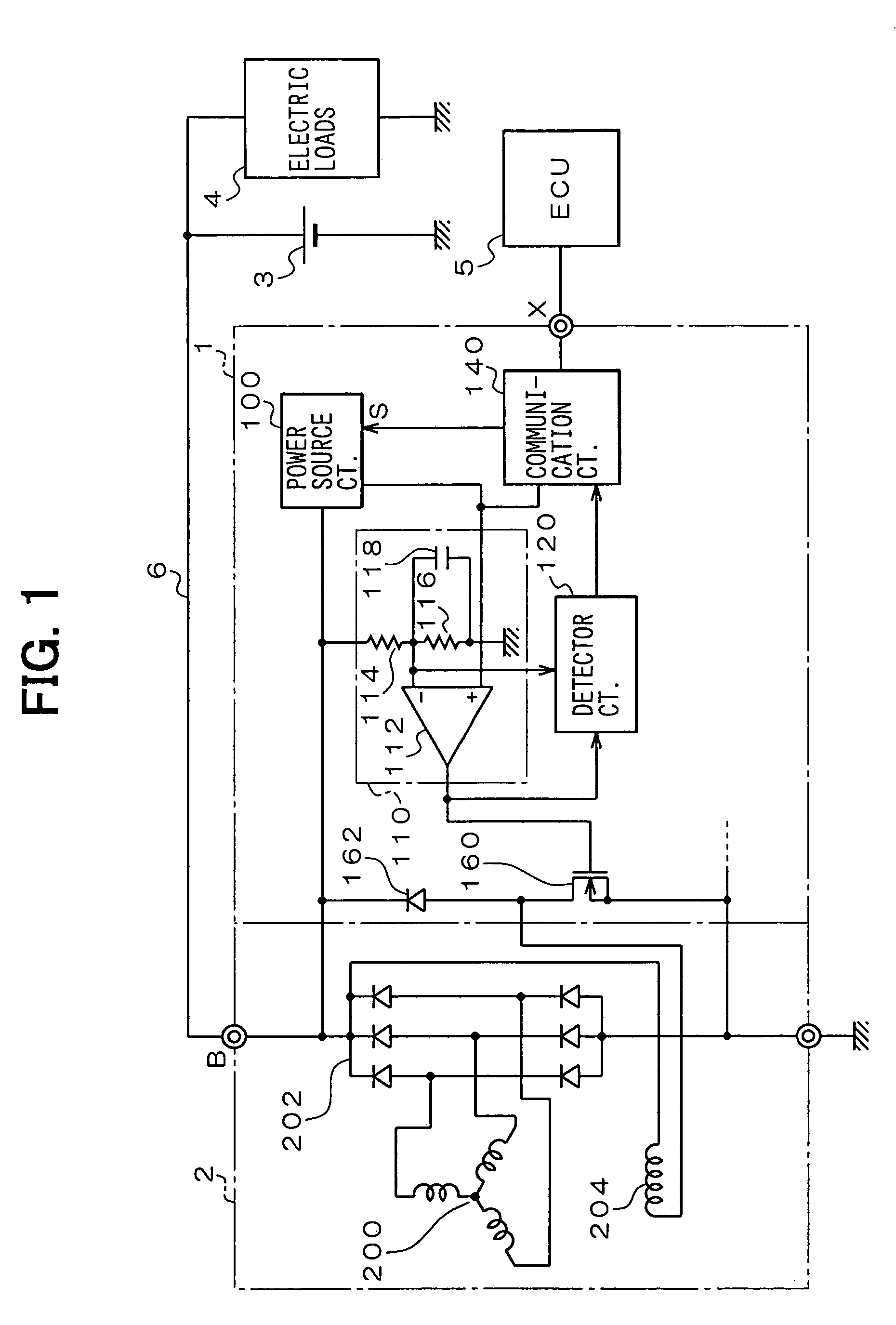 Voltage regulator for controlling output voltage of automotive alternator