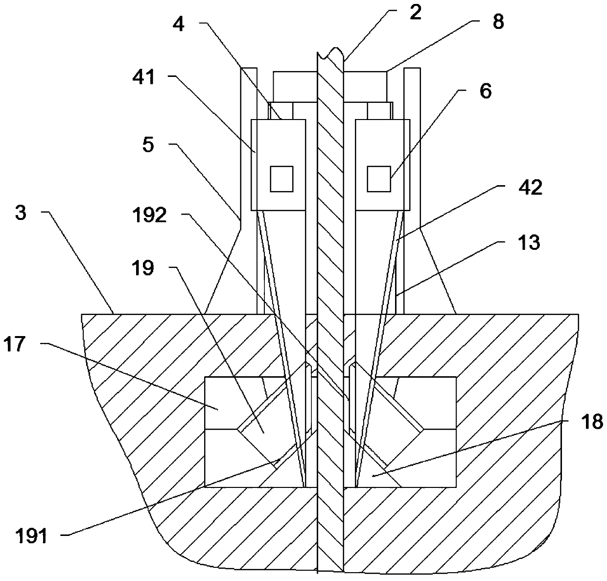 A milling machine auxiliary device