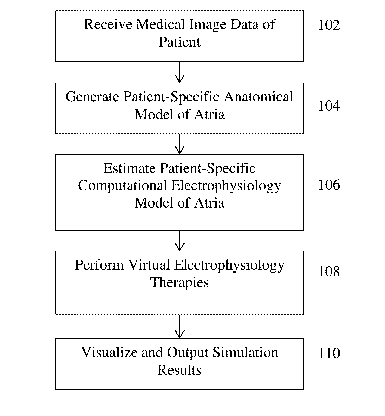 System and Method for Patient-Specific Image-Based Simulation of Artial Electrophysiology