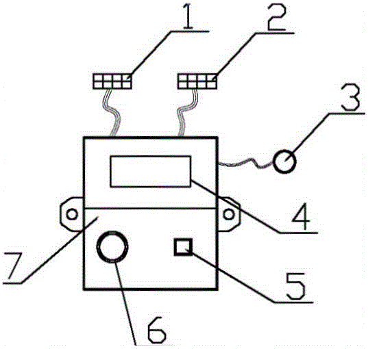 Automatic low-beam lamp switching instrument