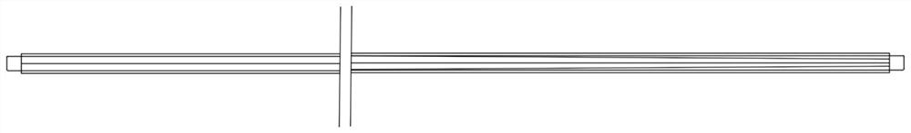 Connecting method of sectional type blades and a blade shafts of a wind generating set