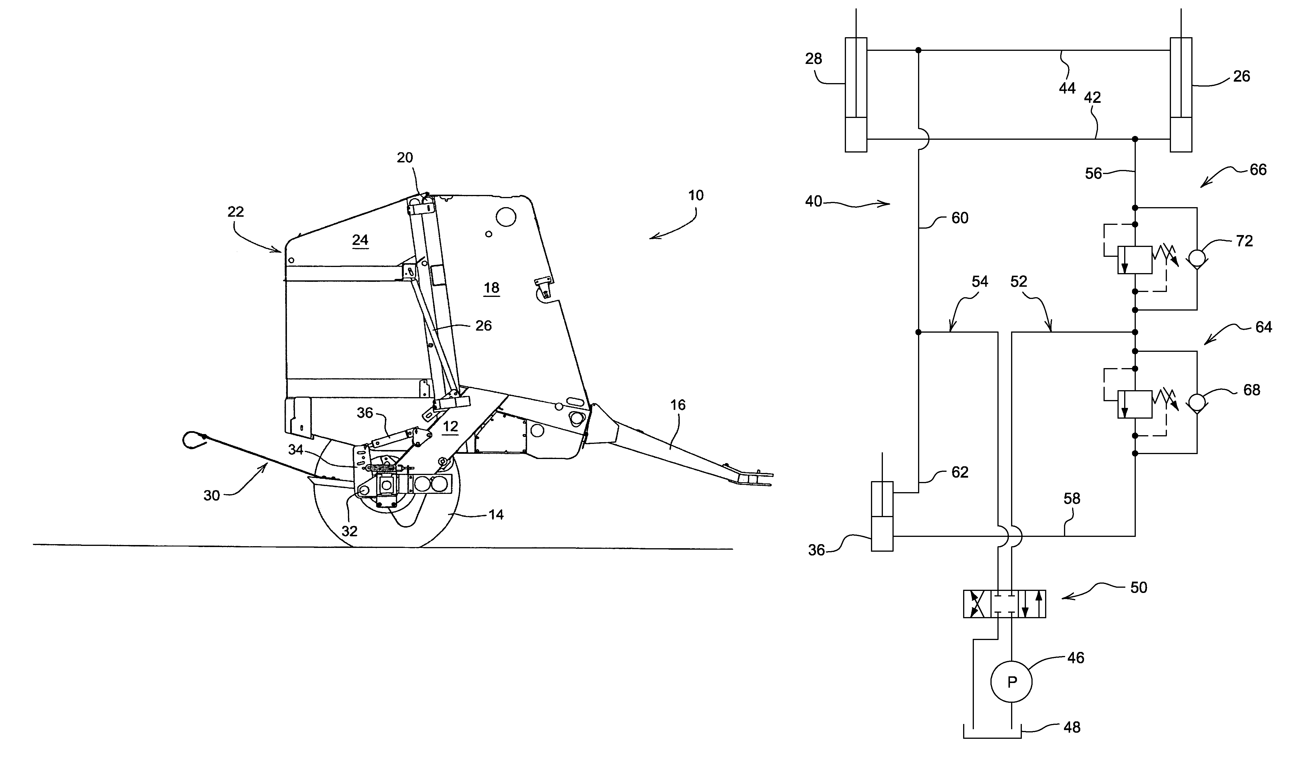 Sequence and timing control for large round baler ejection device