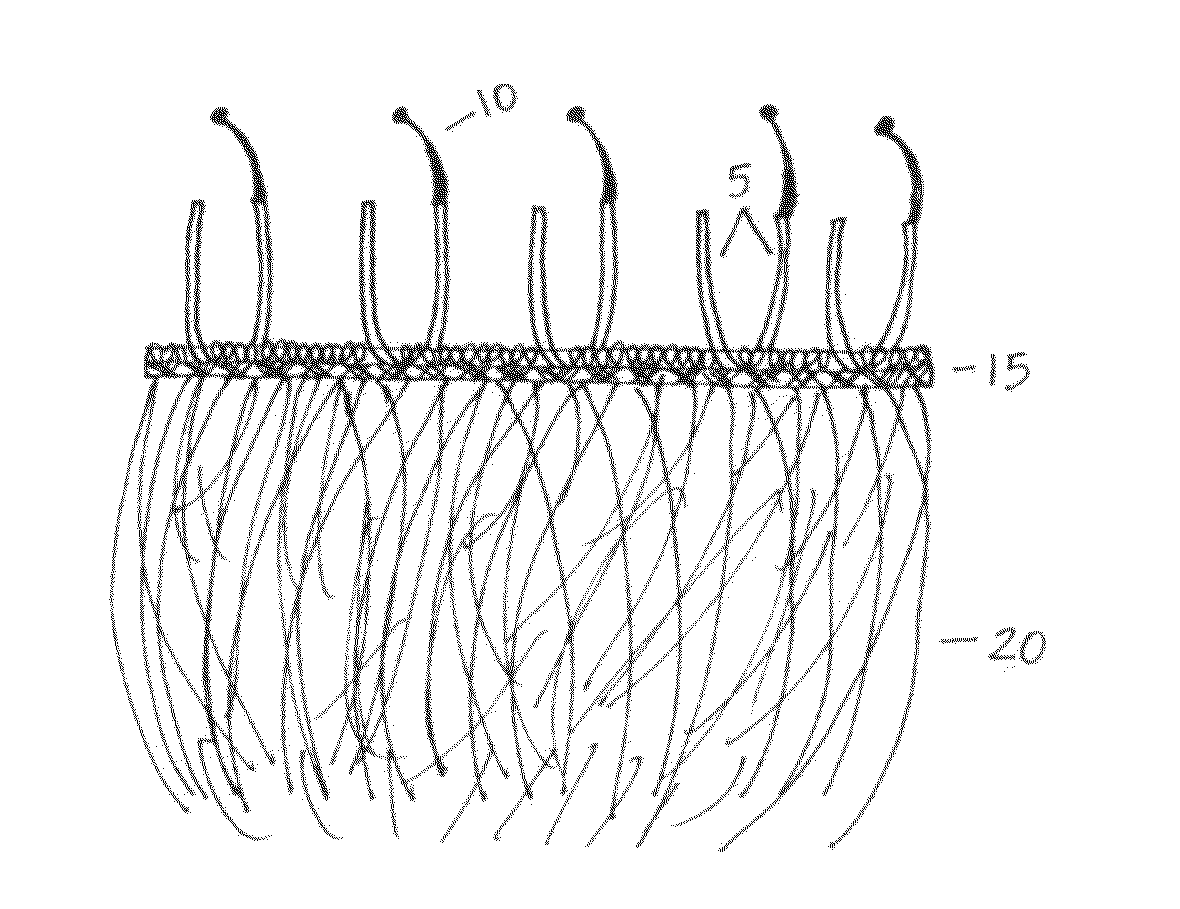Method and device for applying hair extensions