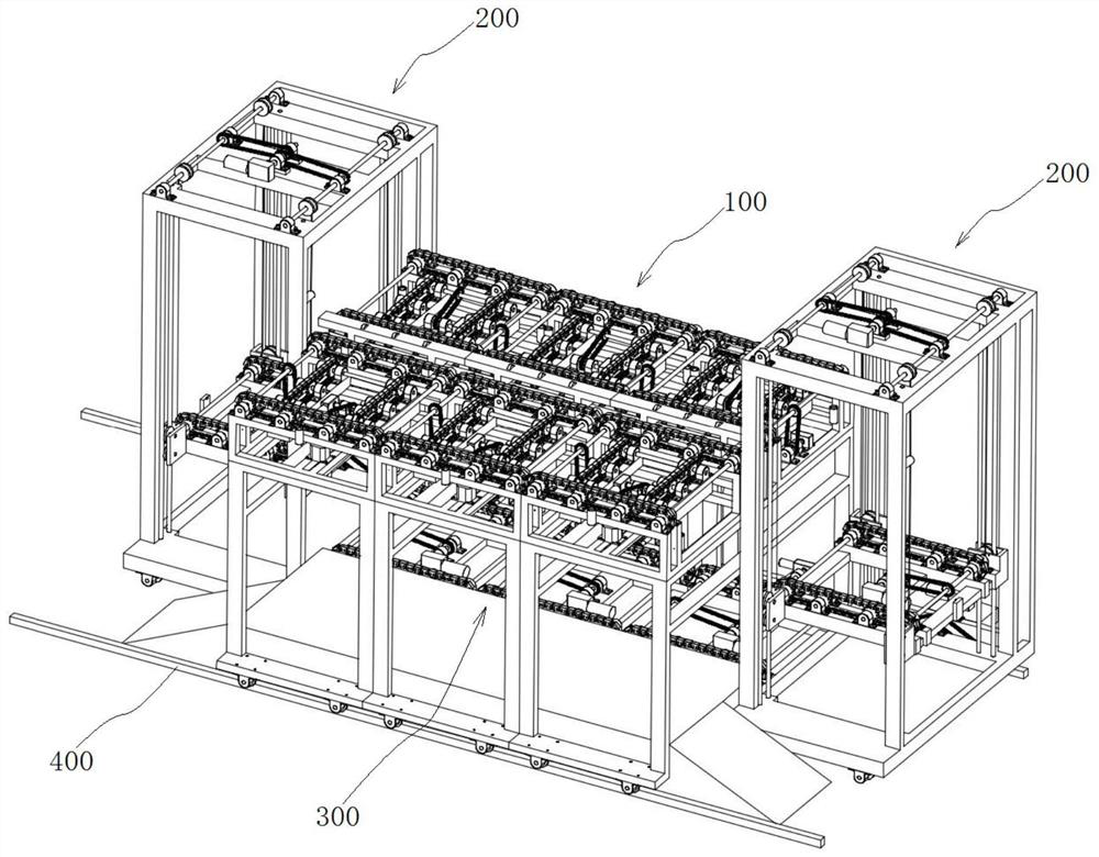 A planar mobile modular intelligent three-dimensional parking garage
