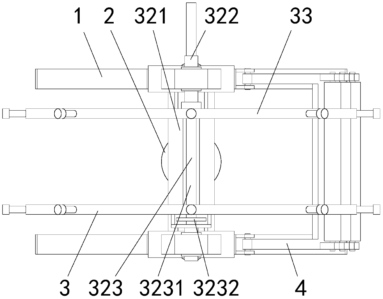 Anti-intertwining winding device for fire hydrant water hose of fire-fighting equipment