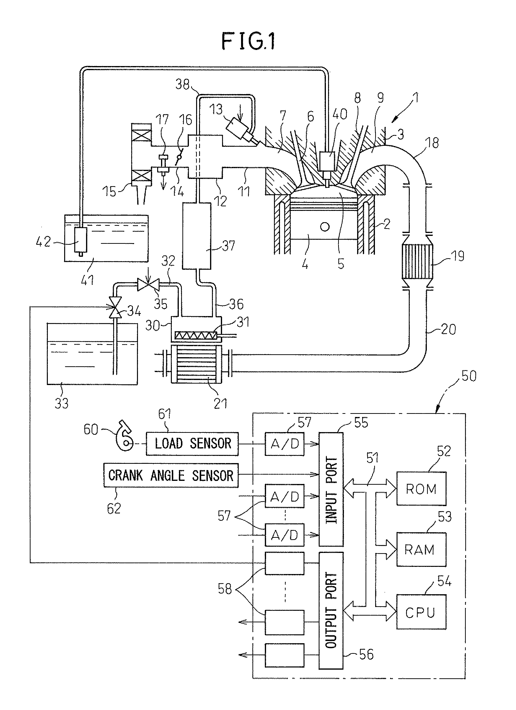 Control system of internal combustion engine