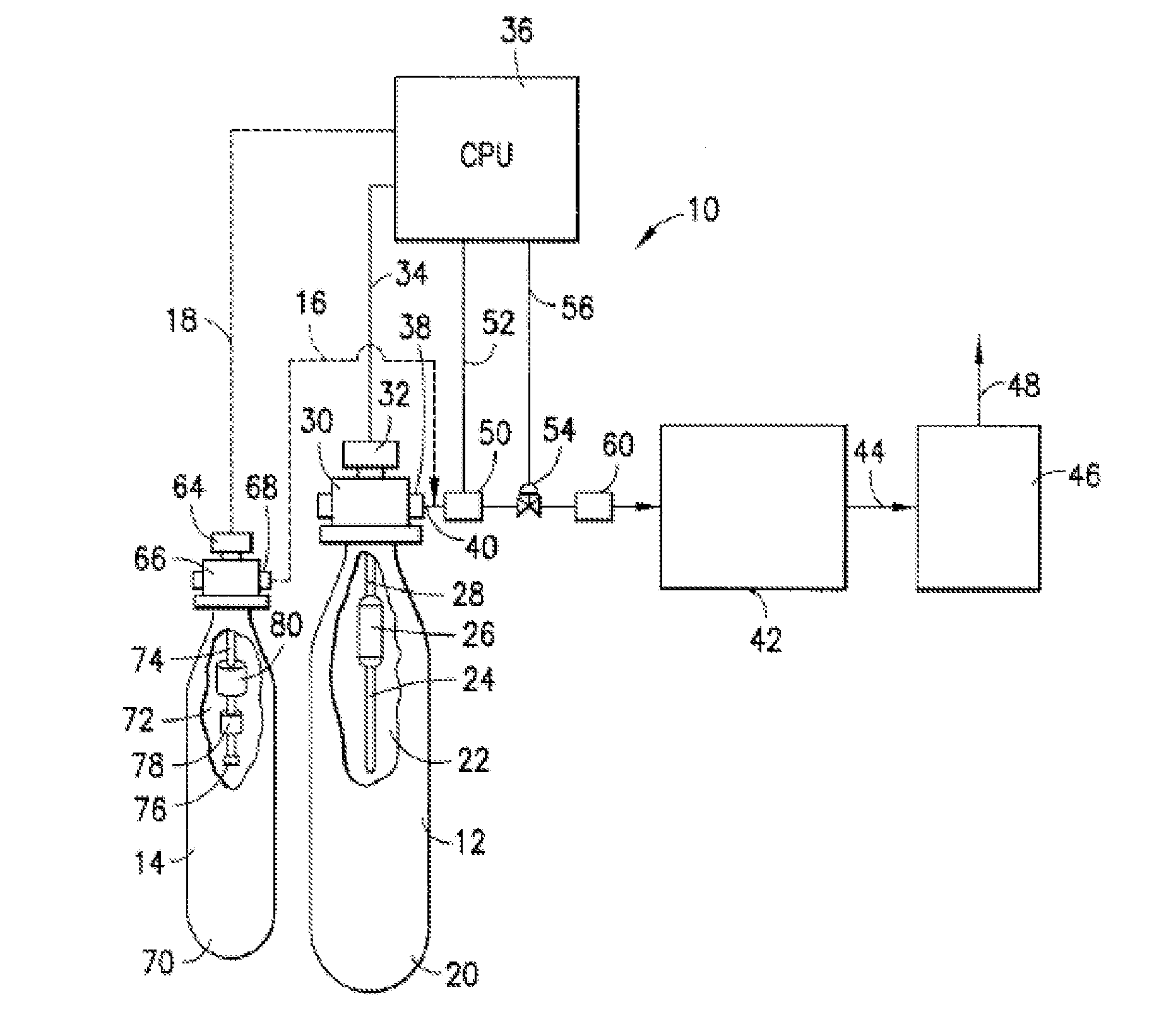 Endpoint determination  for capillary-assisted flow control