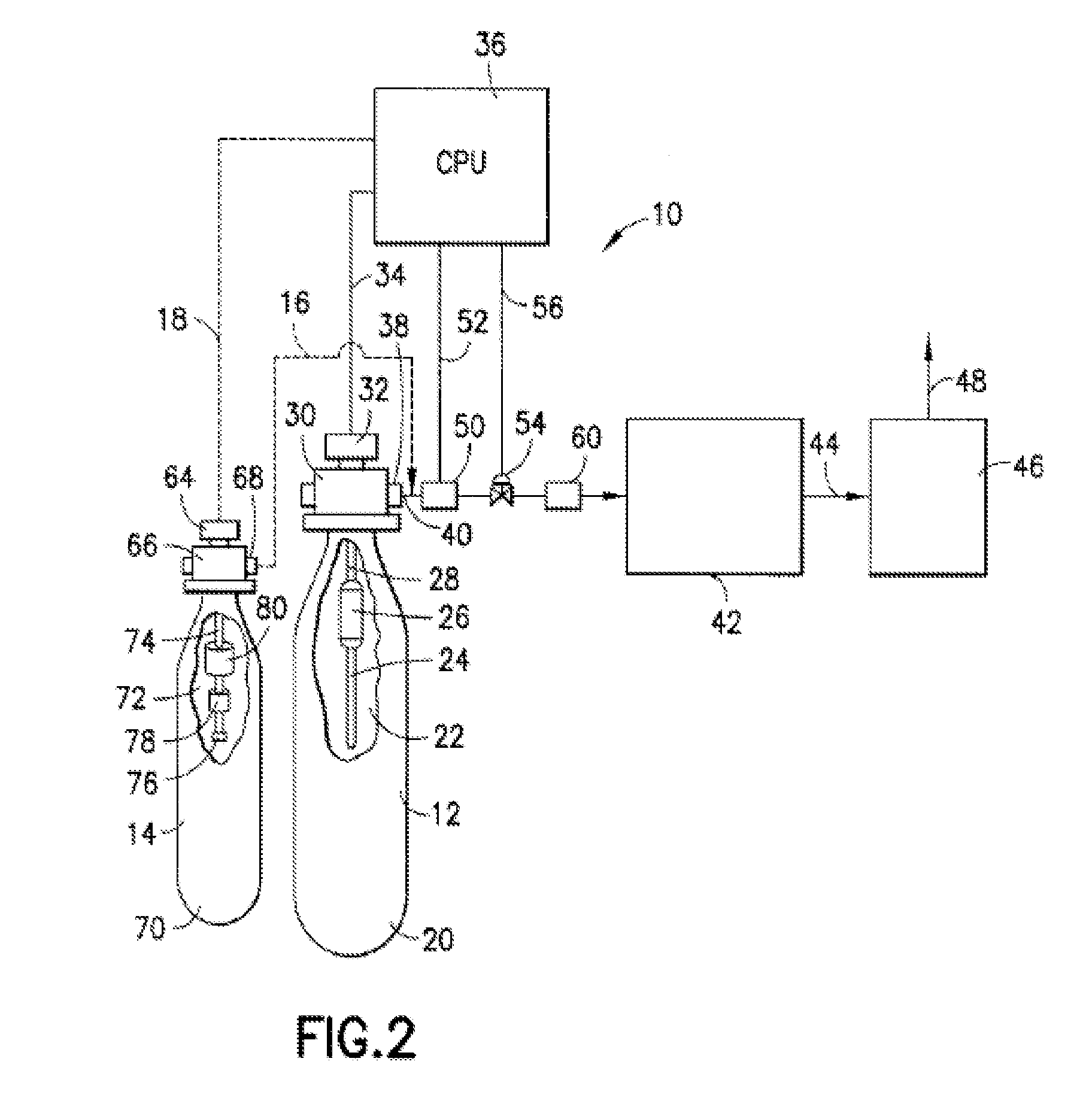 Endpoint determination  for capillary-assisted flow control