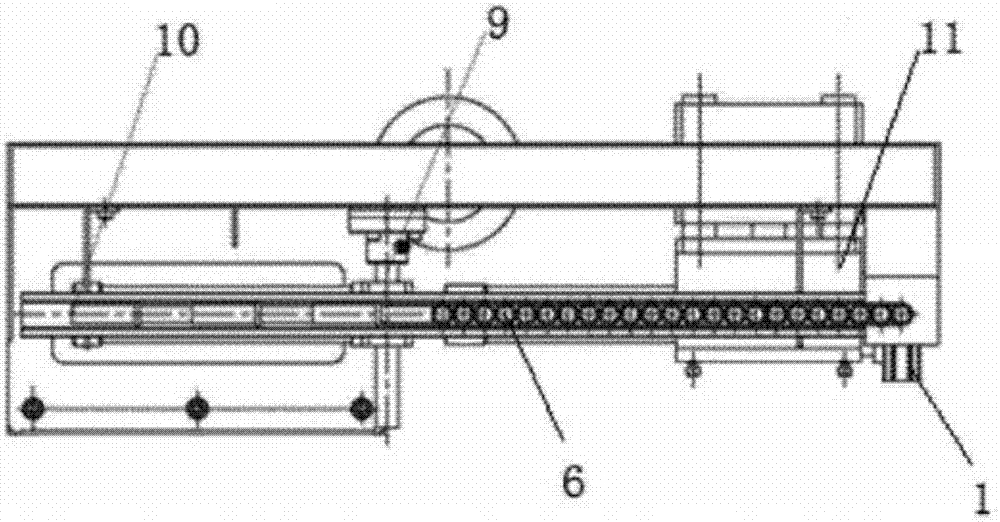An automatic feeding device for a numerically controlled machine tool