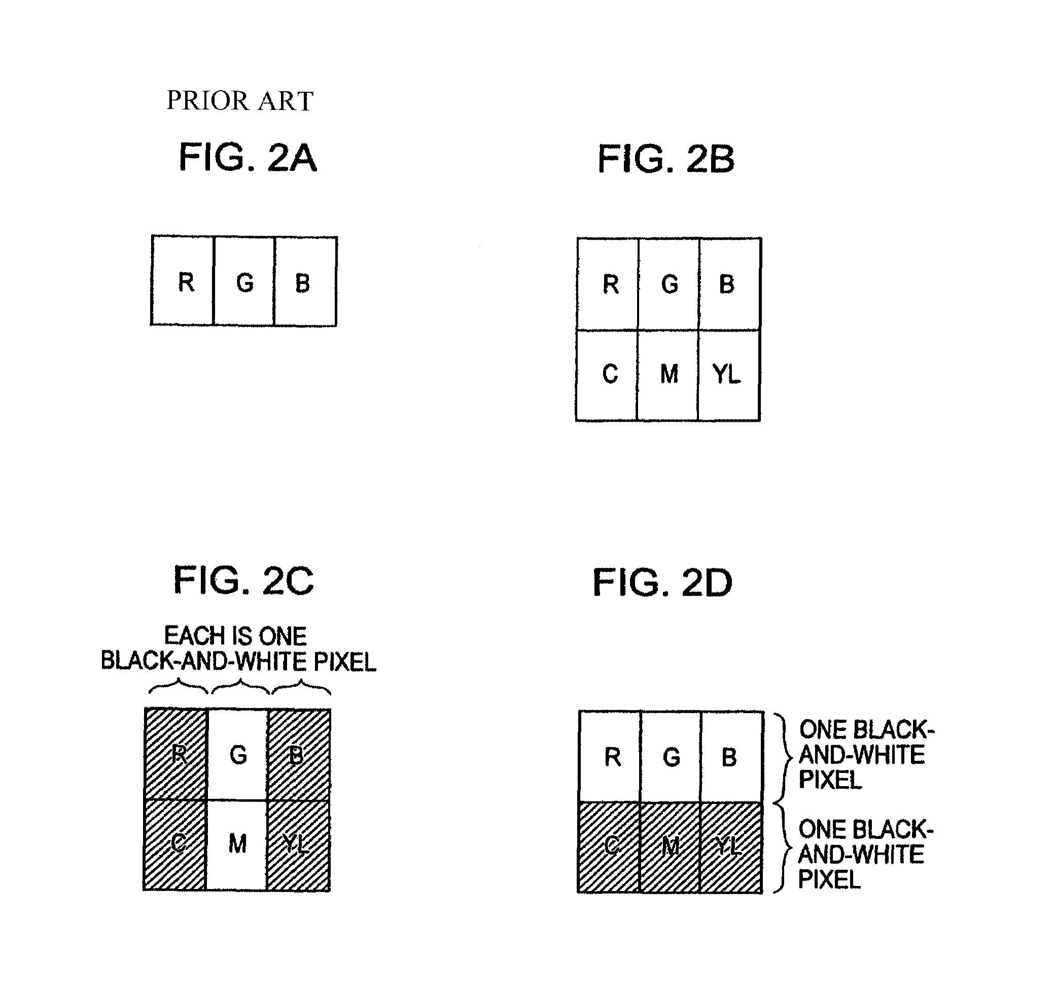 Color filter, color image display device, and electronic apparatus