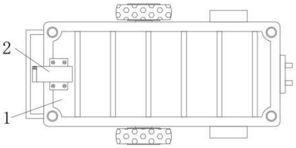 Plastic film residue recycling device with monitoring function