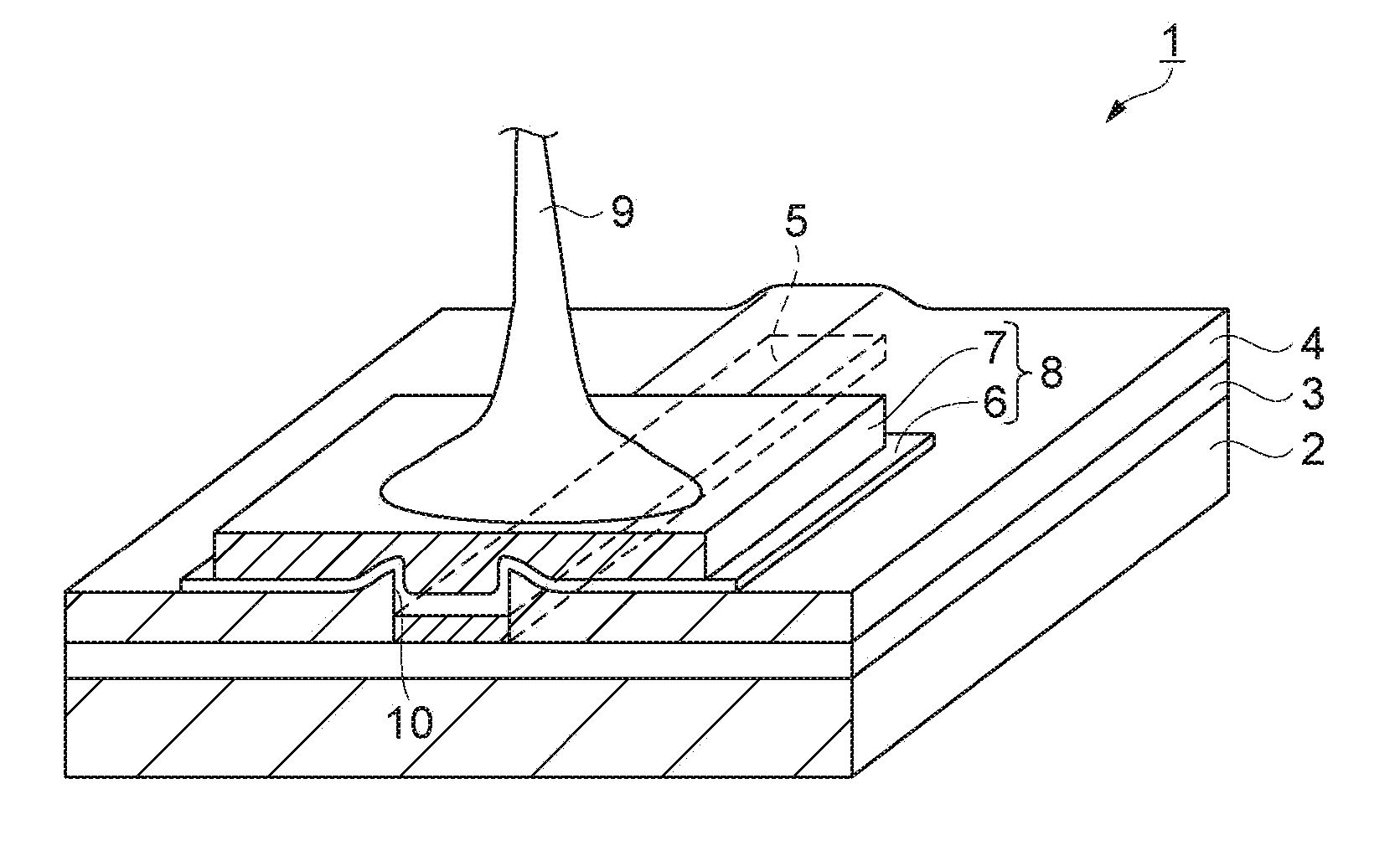Electronic device and method for manufacturing the electronic device