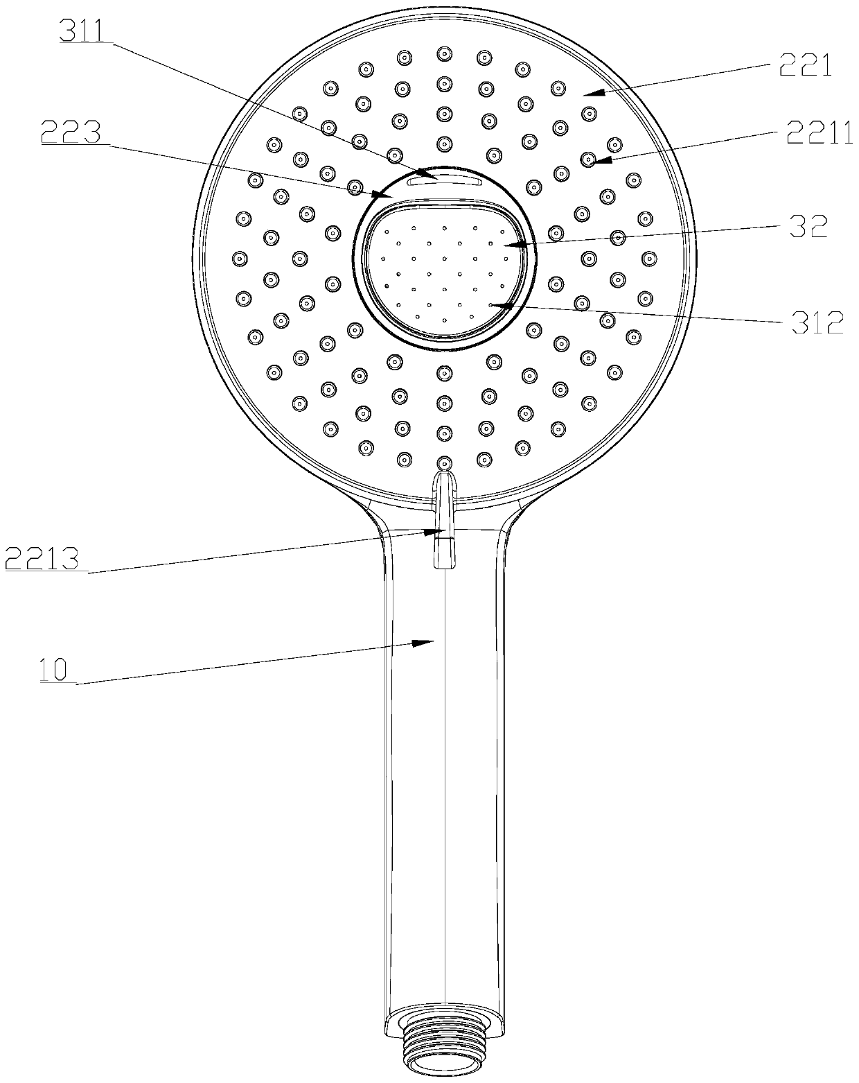Shower head capable of discharging spray gun water