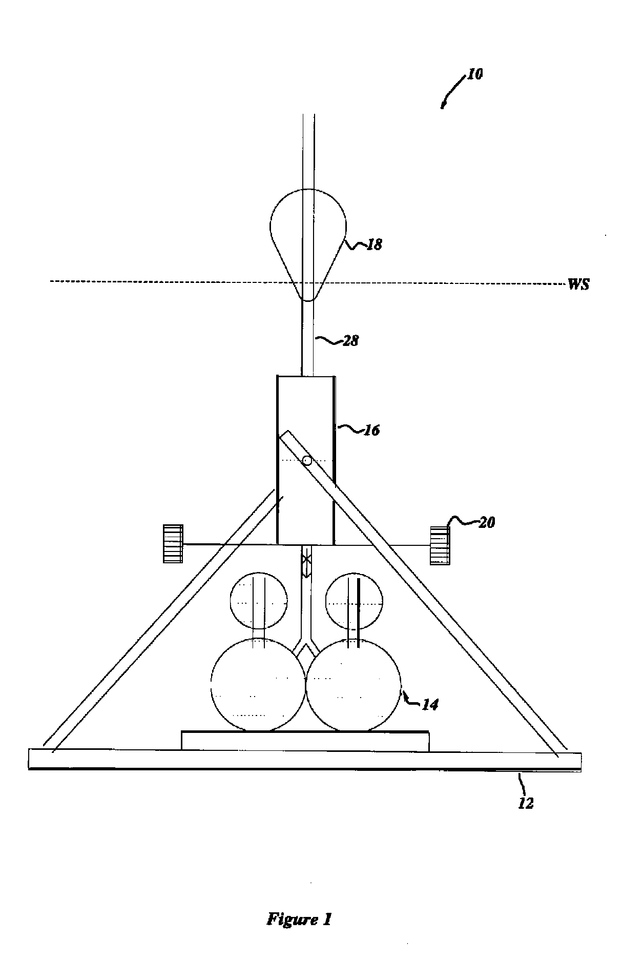 Wave transduce having variable energy piston assembly