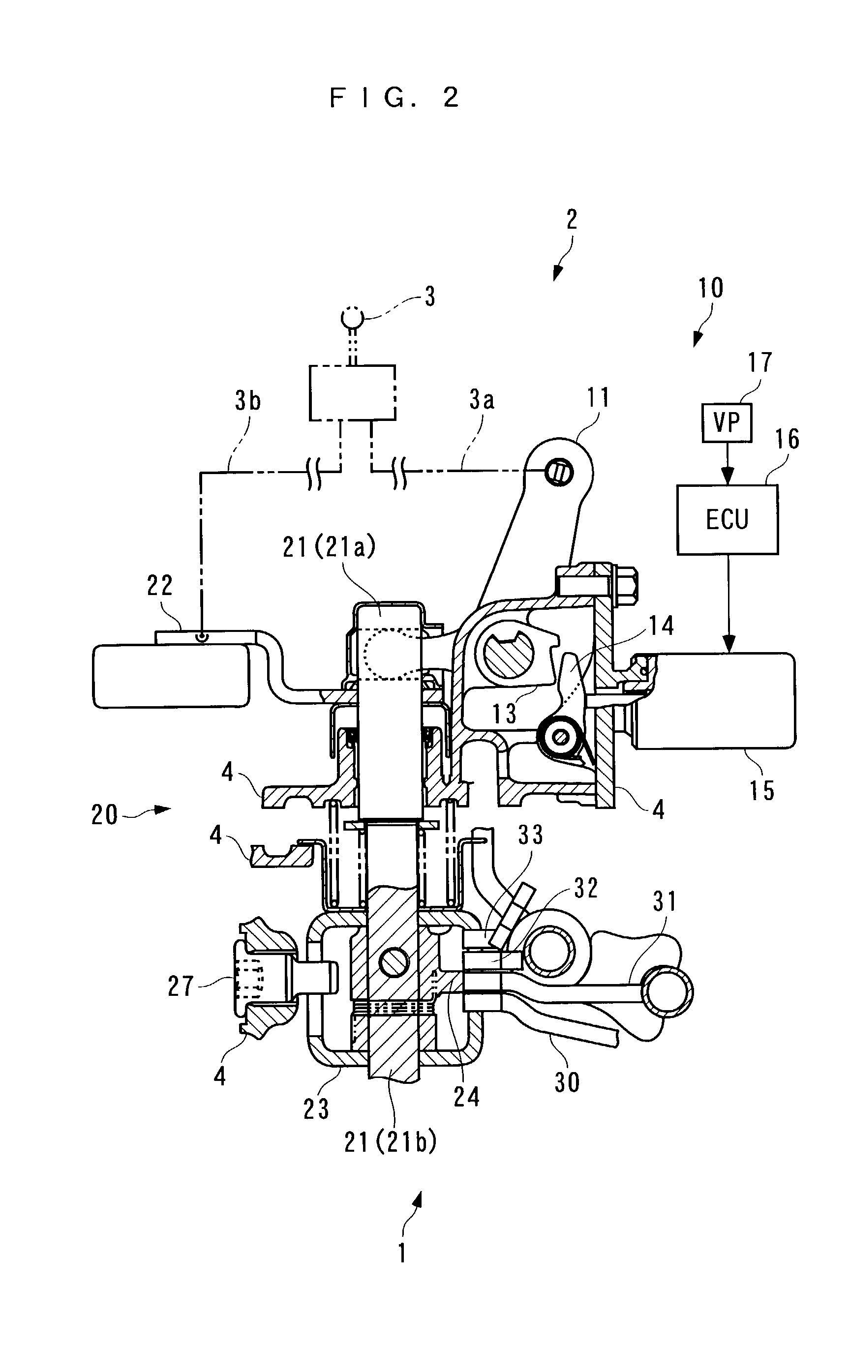 Gear shift apparatus for manual transmission