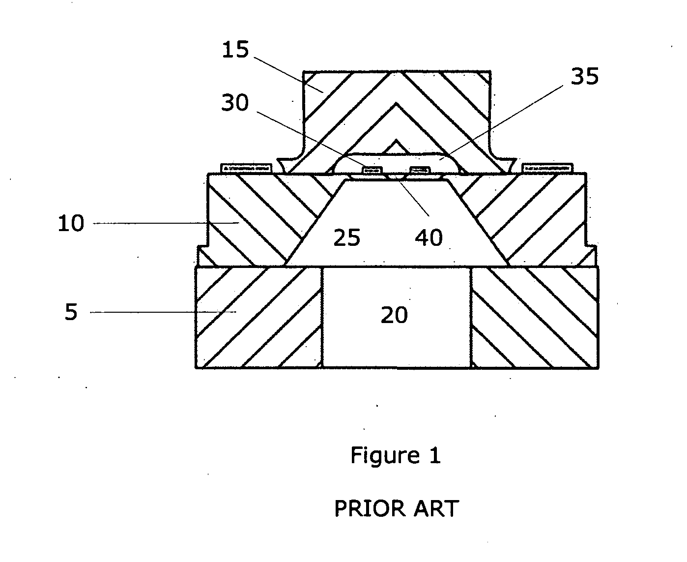 Apparatus and method for minimizing drift of a piezo-resistive pressure sensors due to progressive release of mechanical stress over time