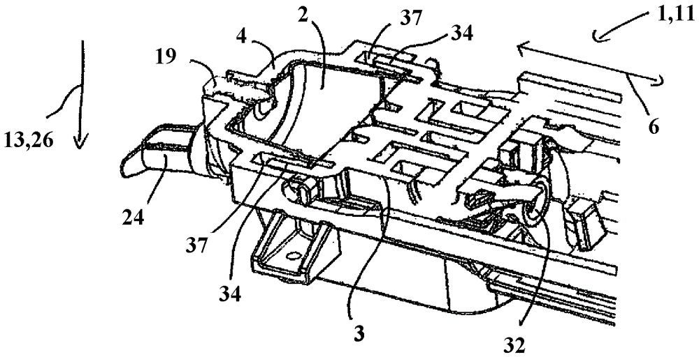 Brewing device for extraction of portion cartridges, method for operating the brewing device and use of the brewing device