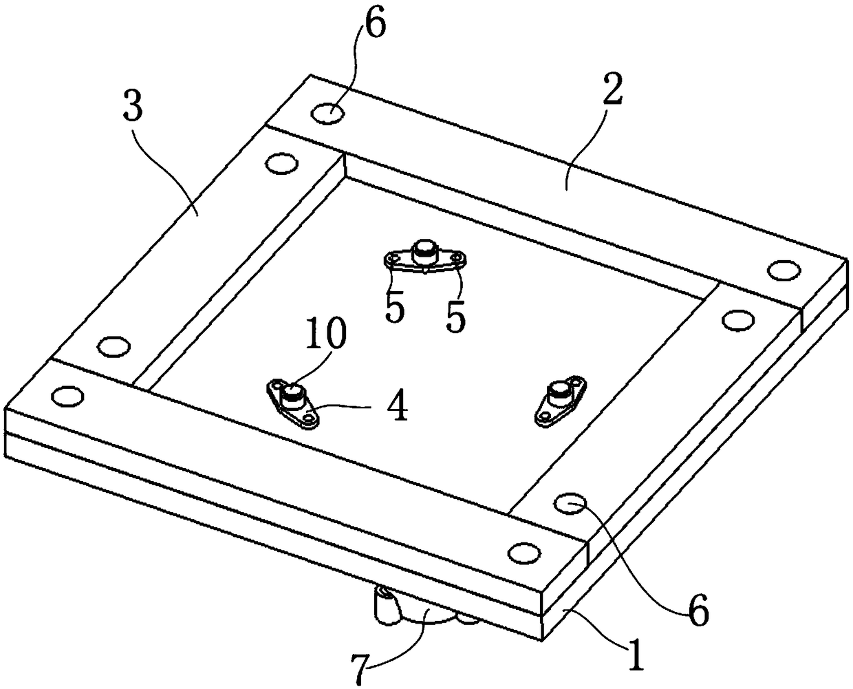 Airplane APU rear bearing cavity maintaining tool