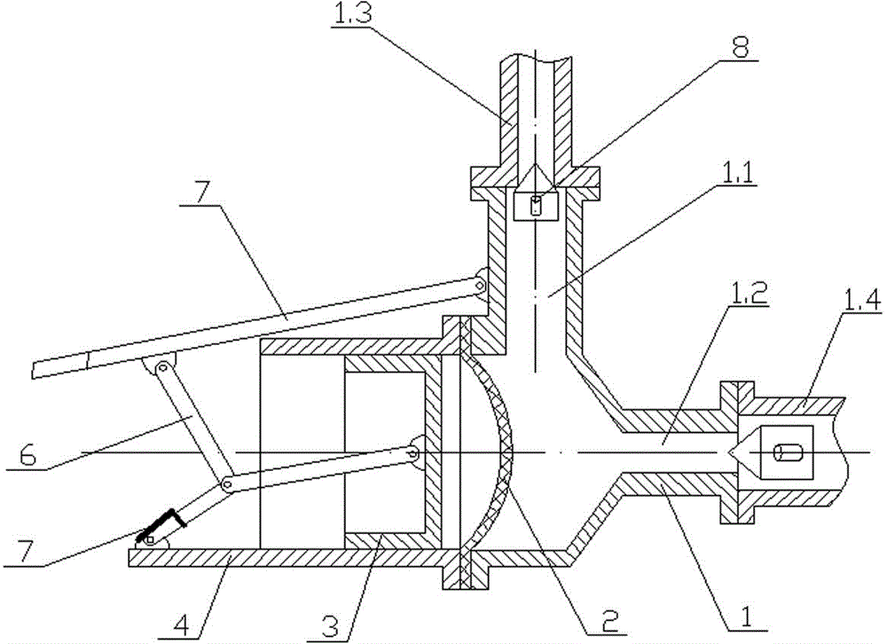Pedal type mortar pump