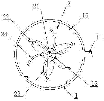 Cellular concrete stirring device