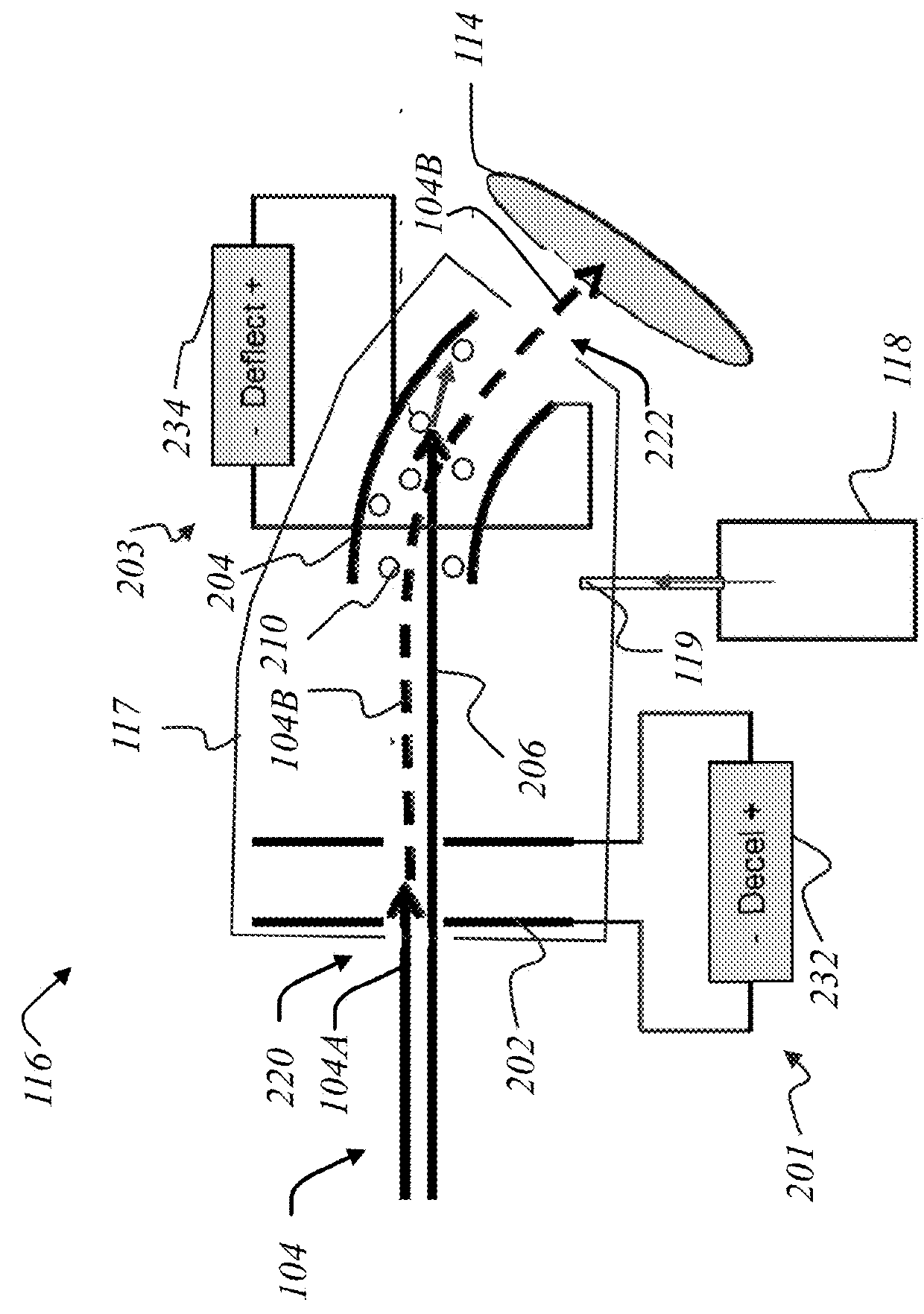 Apparatus and techniques for decelerated ion beam with no energy contamination