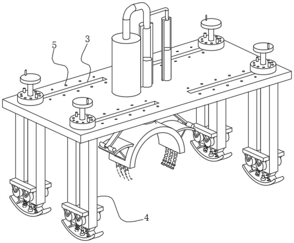 Pipeline burying device for water conservancy project and using method