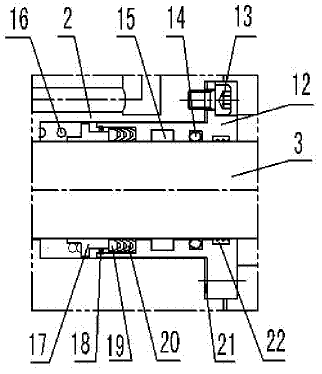 Knocking device for removing carbon deposition from coal gasifier
