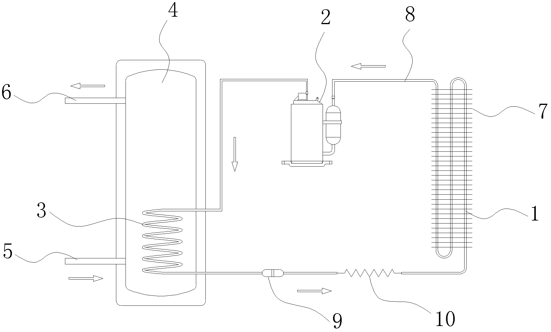 Solar special condensed state utilizing system and working method thereof