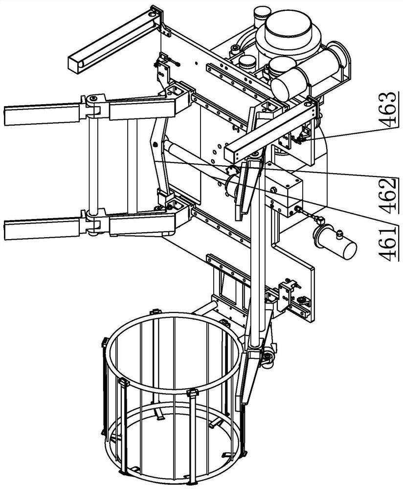 Grab and release device for unmanned underwater vehicle