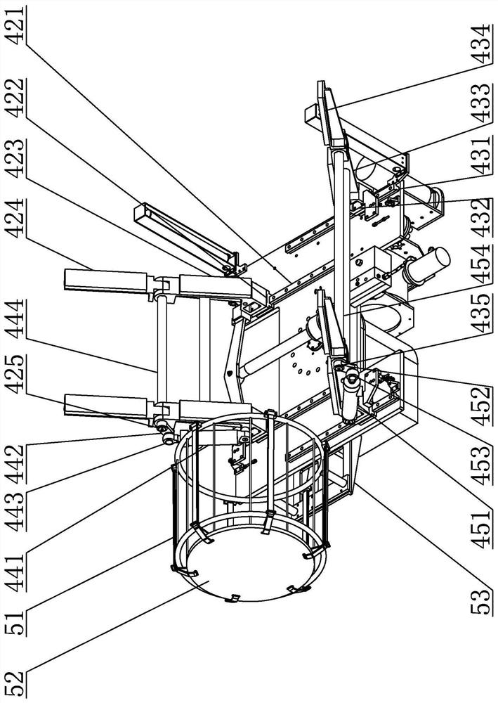 Grab and release device for unmanned underwater vehicle