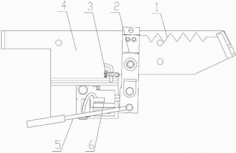 Idle speed increasing structure for orthostichous mechanical pump diesel engine