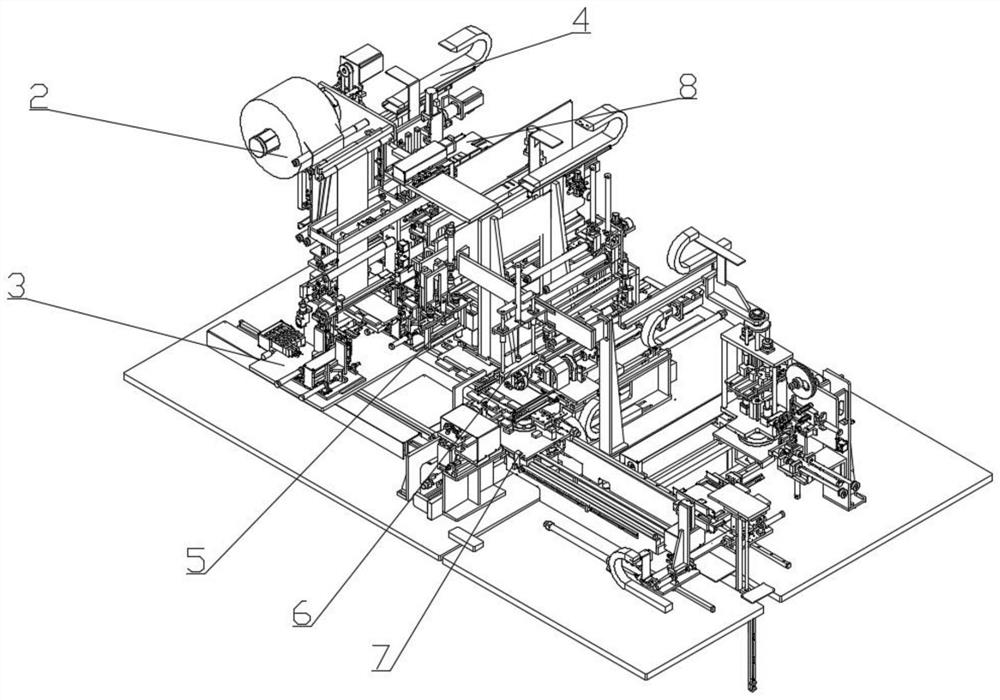 Composite bulletproof flashboard adopting multiple layers of UD and manufacturing device