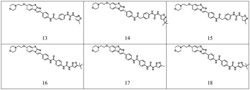 A kind of benzimidazolo[2,1-b]thiazole compound and its application