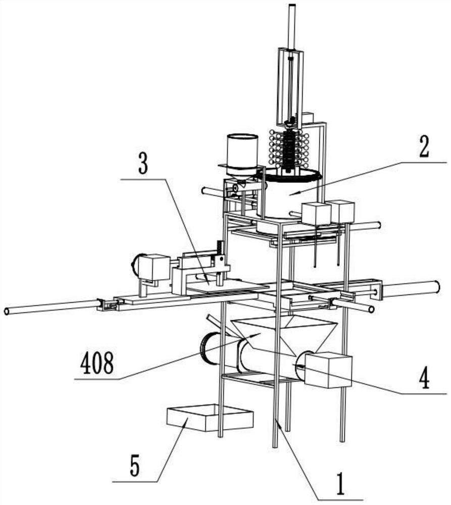 Automatic hammering device and process for ultrahigh-elasticity rubber production