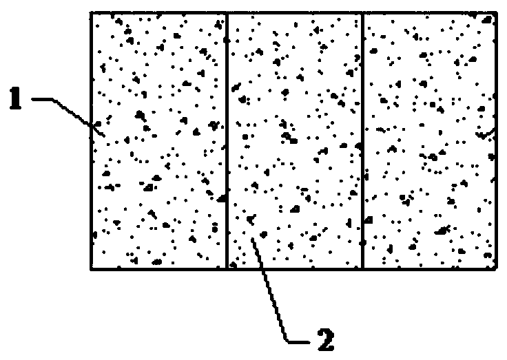 Method for testing fatigue shear resistance of new and old concrete joint surface