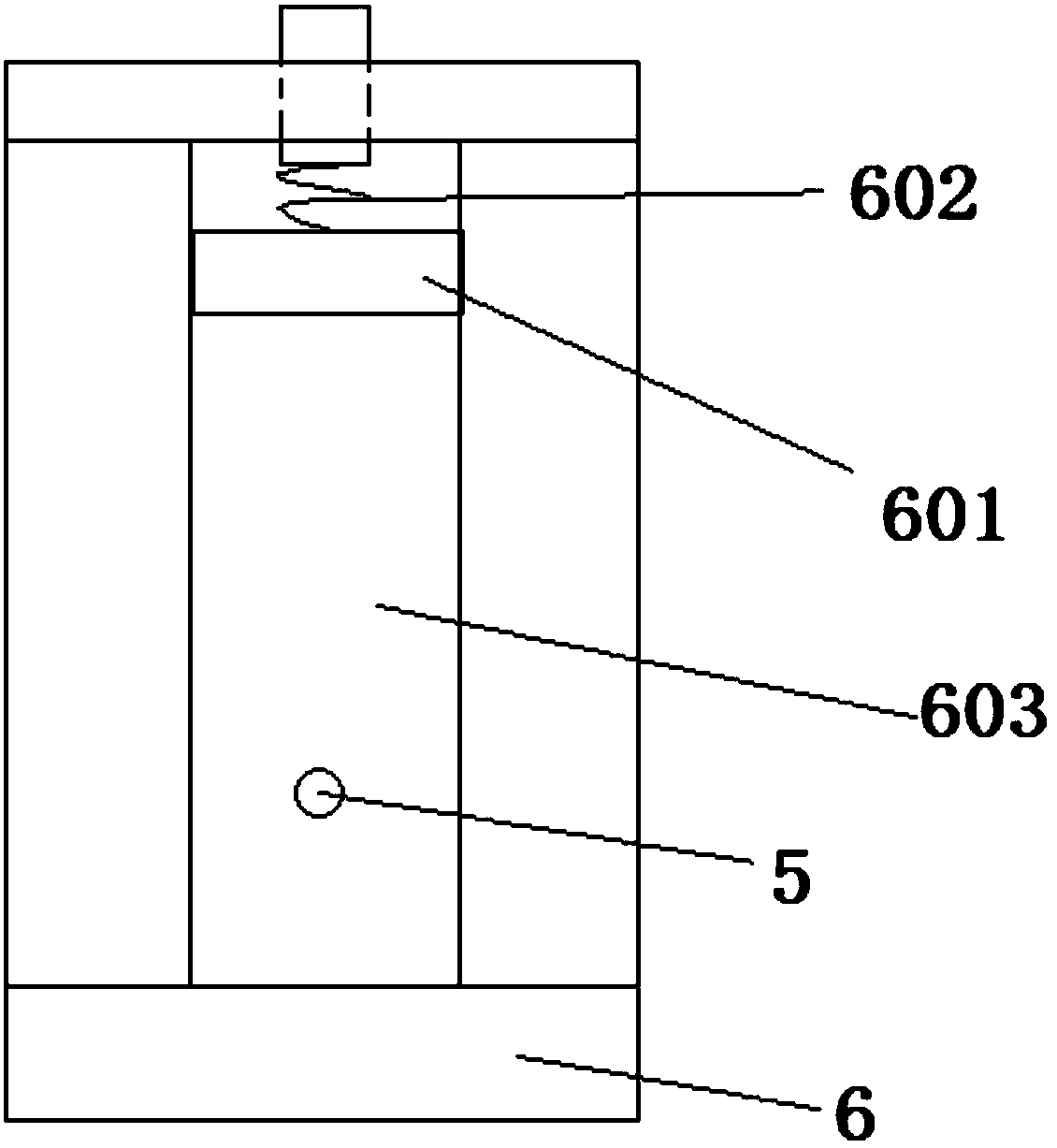 Automatic forging positioning die device