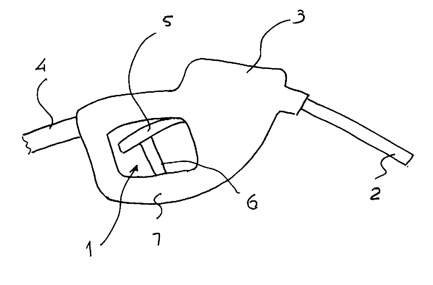 Device and Method of Pumping Fuel Into Vehicle Fuel Tank Without Handle