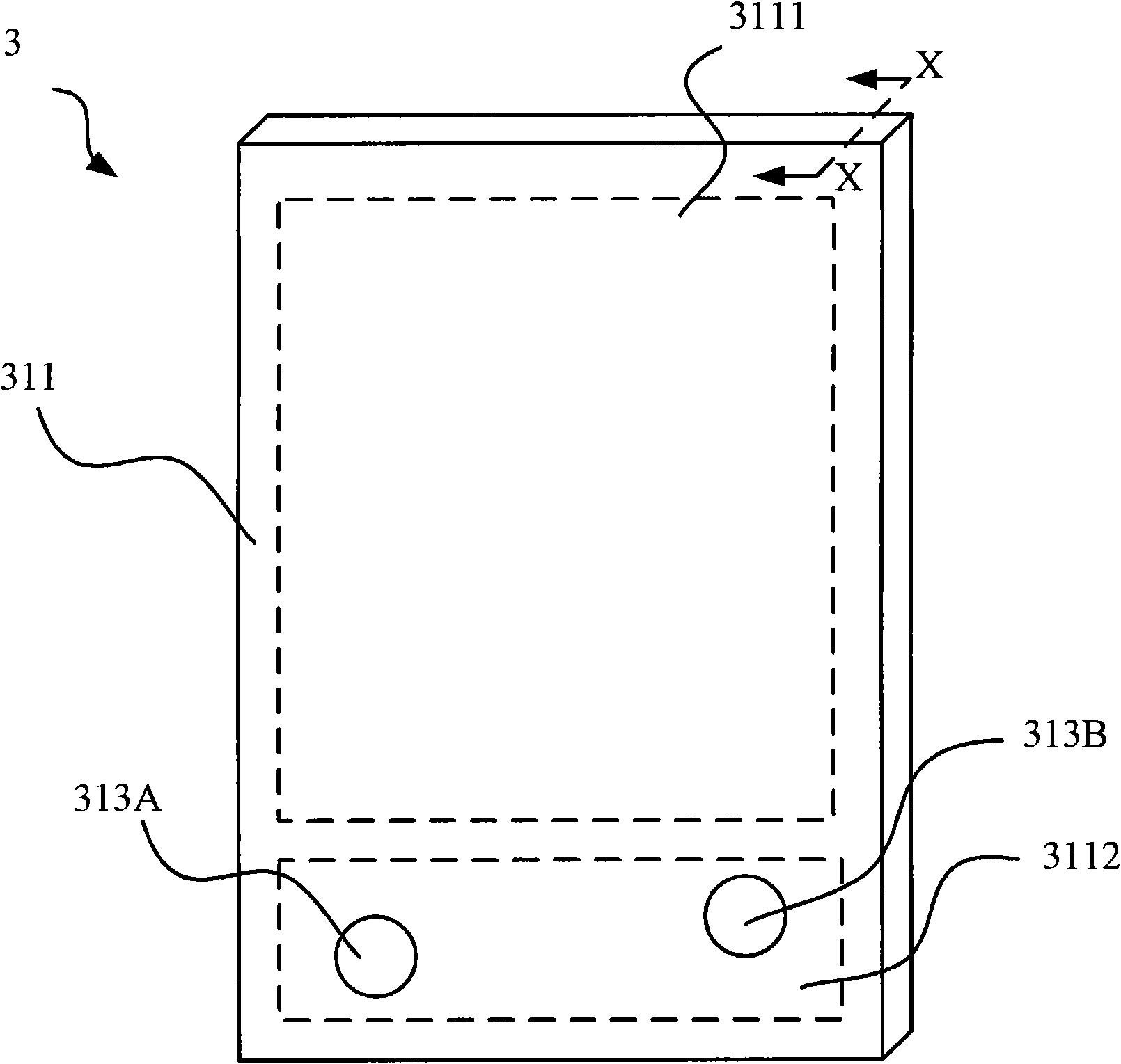 Electronic device with touch function
