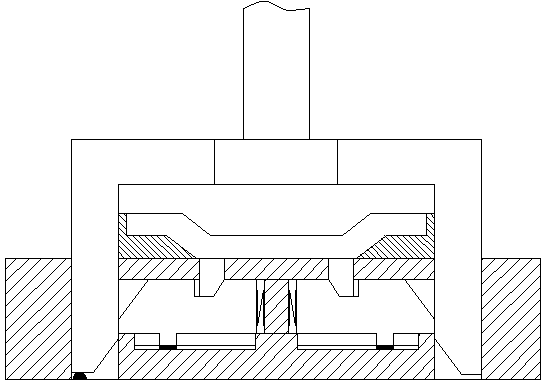 A workpiece bending device