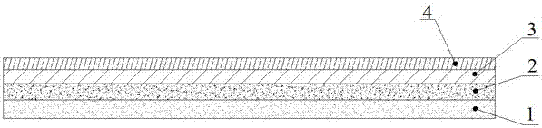 Graphene modified fluorine-contained lead dioxide electrode and preparation method thereof