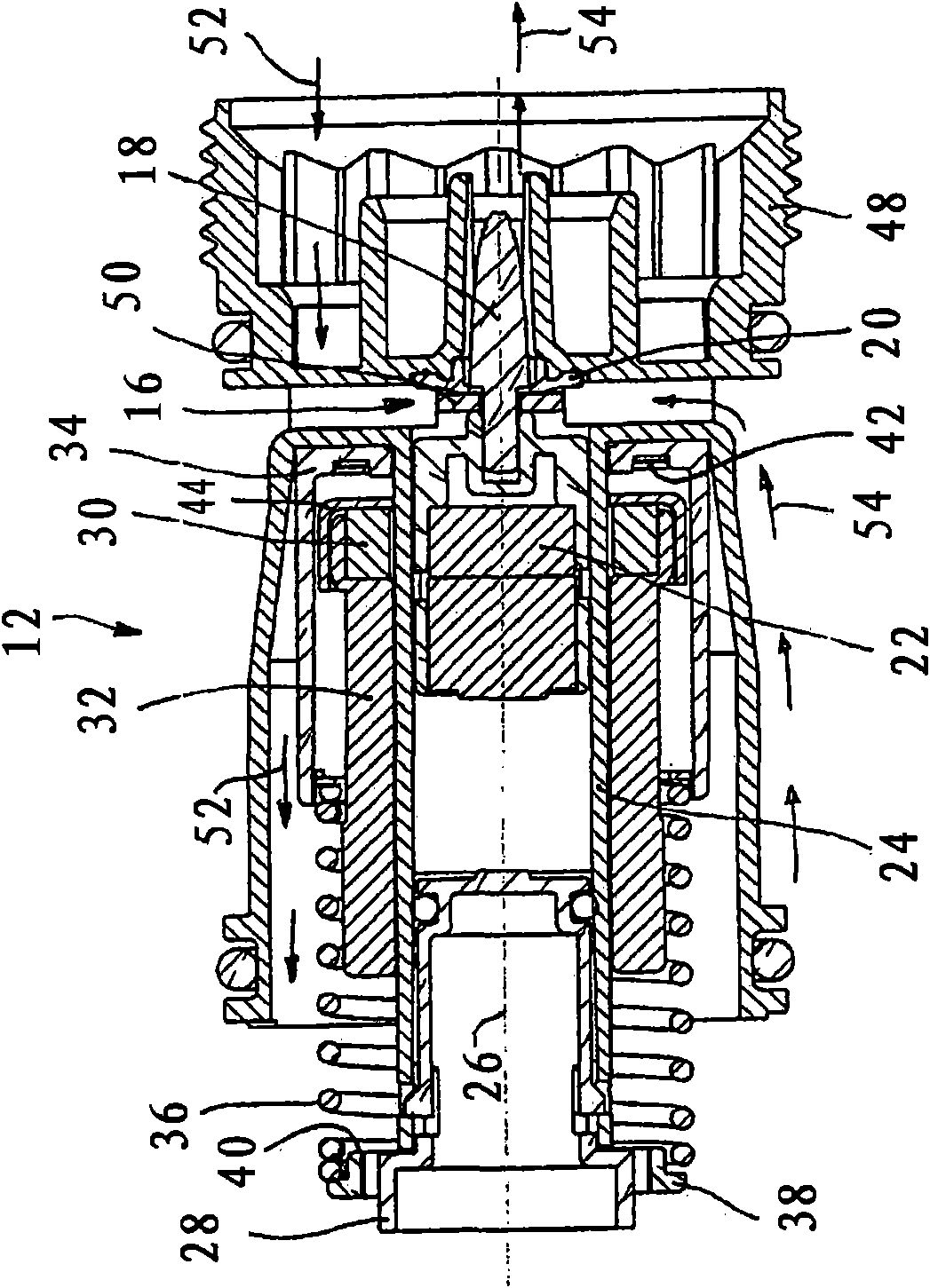 Fuel nozzle with device for extracting fuel steams