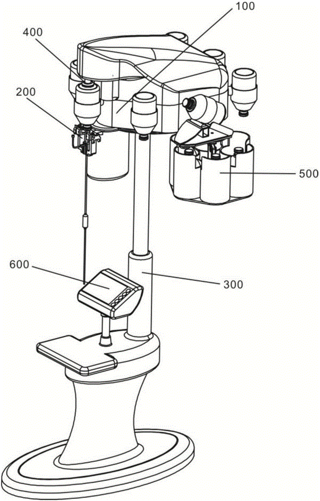 Bottle pressing automatic infusion and recovery method