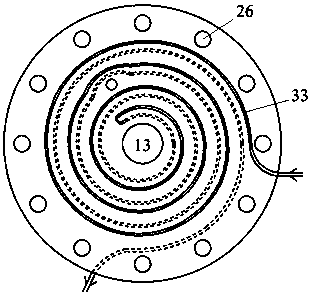 The temperature control device of the pressure chamber of the hollow cylinder instrument in frozen soil